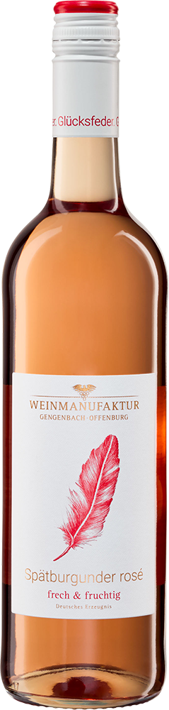 2025 "Glücksfeder" Spätburgunder Rosé Qualitätswein