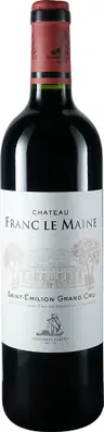 2014 Château Franc le Maine Saint Emilion Grand Cru AOP