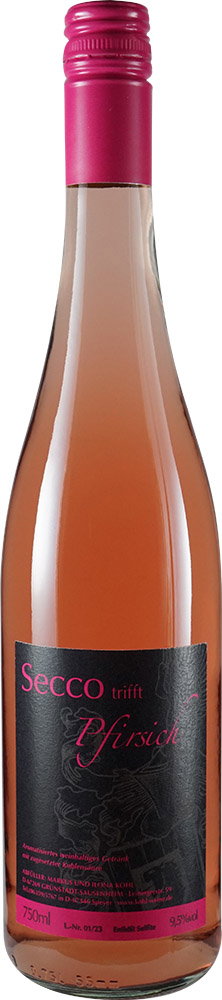 Secco trifft Pfirsich reflection
