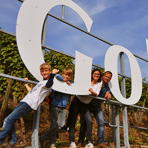 Dieter Hoffmann mit Familie