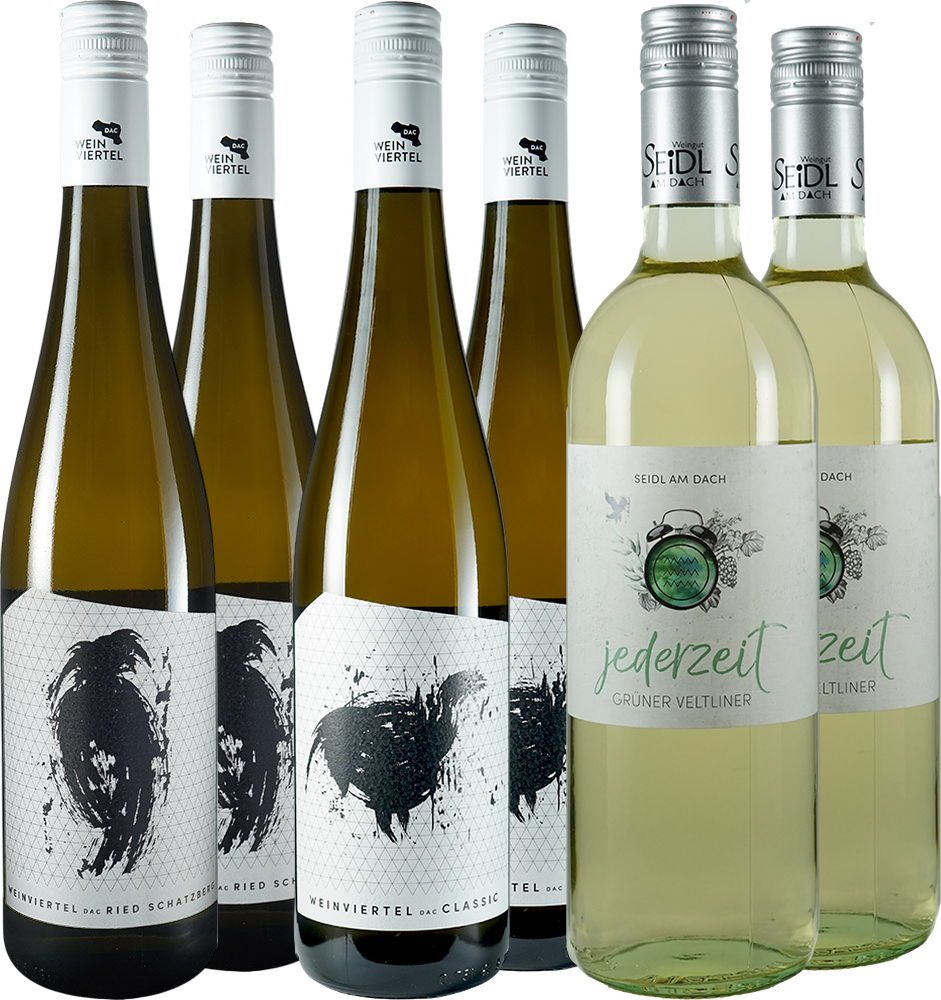 Seidl am Dach Grüner Veltliner Paket BIO