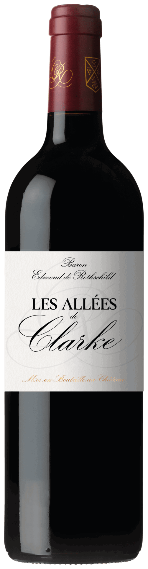 2012 Les Allees de Clarke Listrac Mèdoc AOP reflection