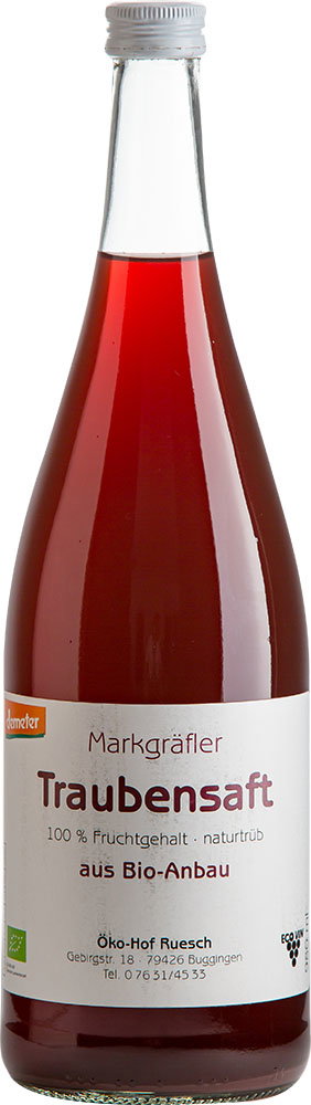 Traubensaft rot BIO 0,1 L