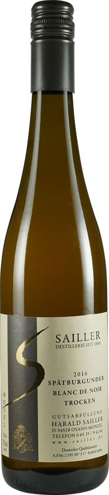 2016 Spätburgunder Blanc de Noir