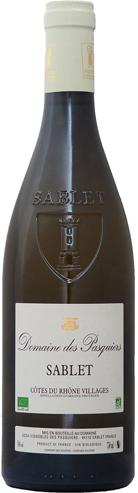 2024 Cuvée Blanche Côtes du Rhône villages Sablet AOP BIO