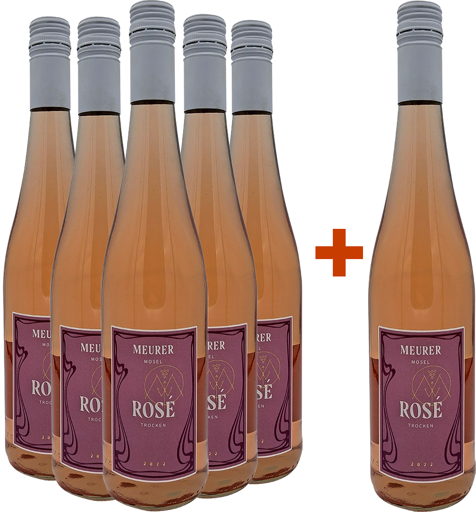 5+1 Rosé-Paket trocken