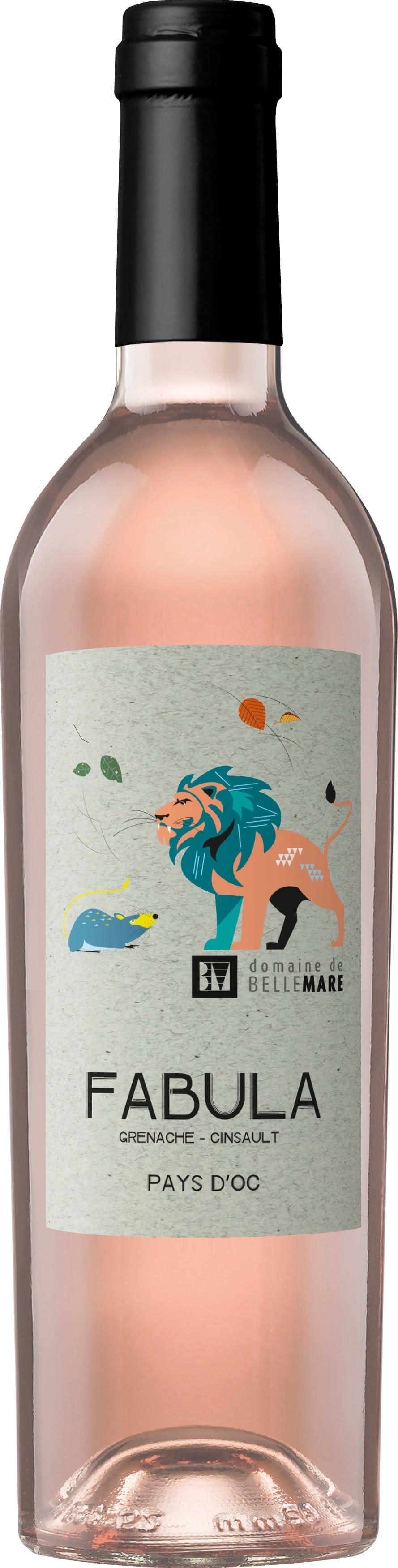2024 Fabula Grenache-Cinsault rosé Pays d'Oc IGP reflection