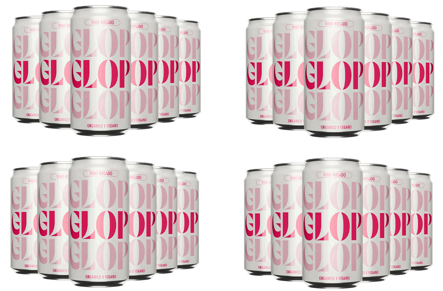 Aktionpaket 24 Glop Wine Rosé Cataluña DO BIO