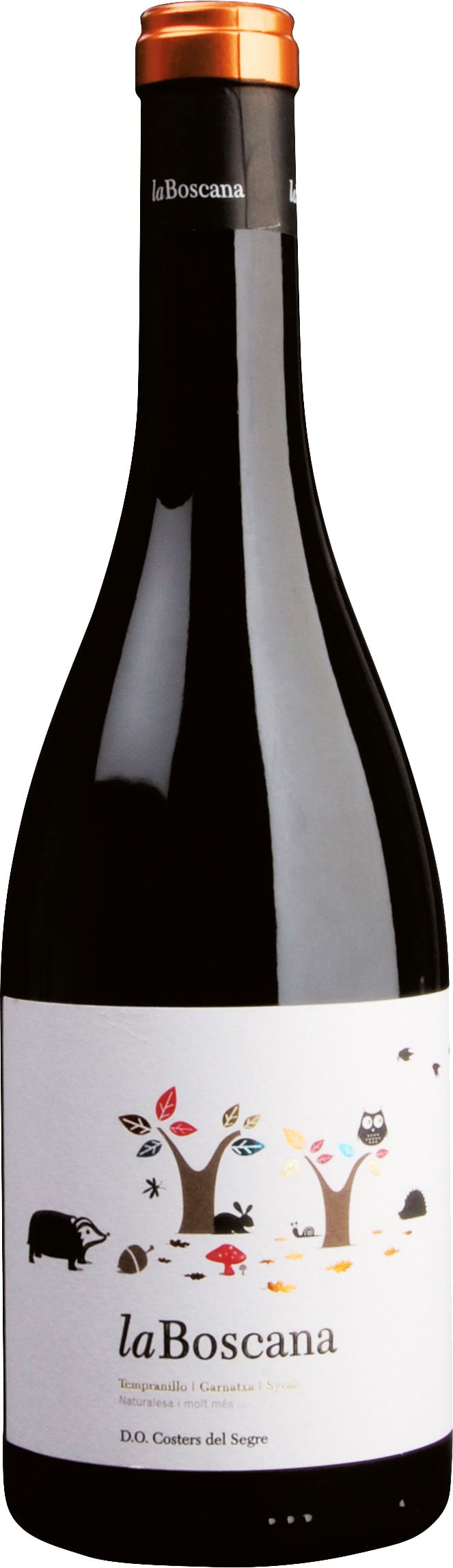 2023 La Boscana Tinto Costers del Segre DO reflection