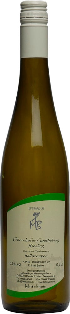 2022 Obernhofer Goetheberg Riesling