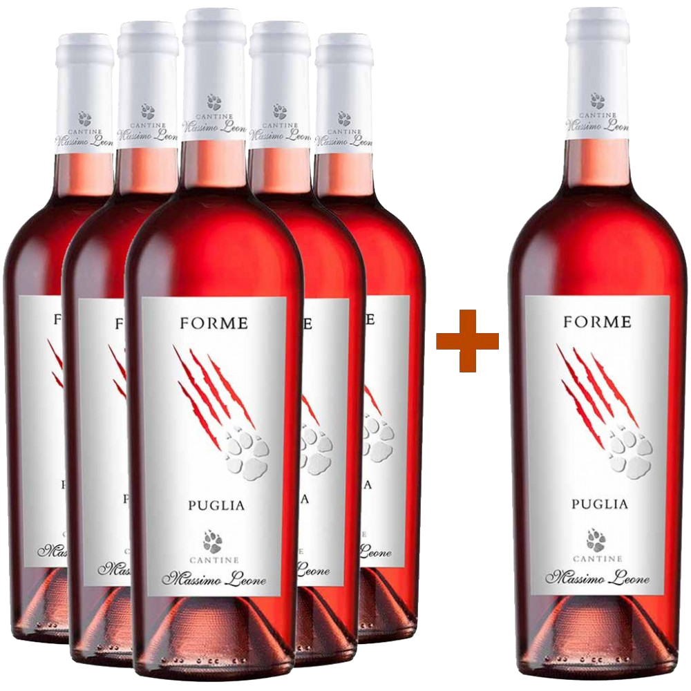 5+1 Paket Forme Rosato Puglia IGP