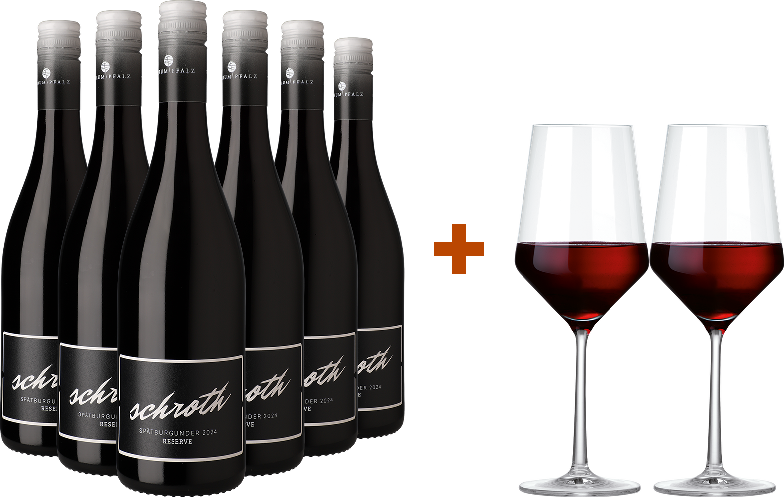 Schroth Spätburgunder-Paket mit gratis Gläser