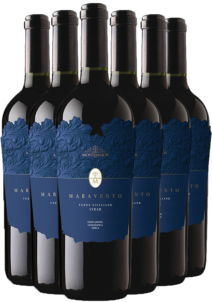 Montemajor Maravento Syrah Terre Siciliane IGP-Paket