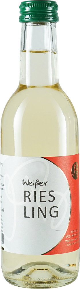 2020 Weißer Riesling 0,25 L