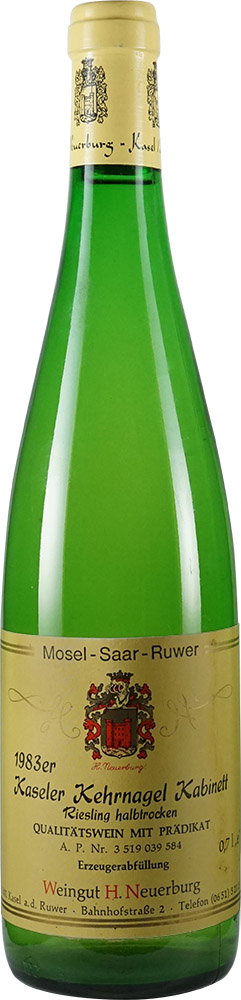 1983 Kaseler Kehrnagel Kabinett 0,7 L