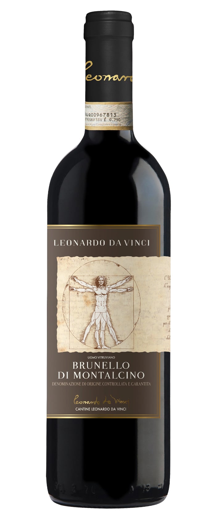 2019 Brunello di Montalcino DOCG reflection