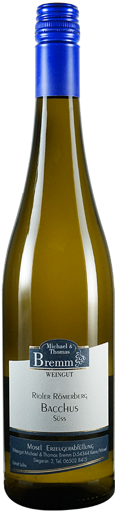 2024 Bacchus Süß, Rioler Römerberg