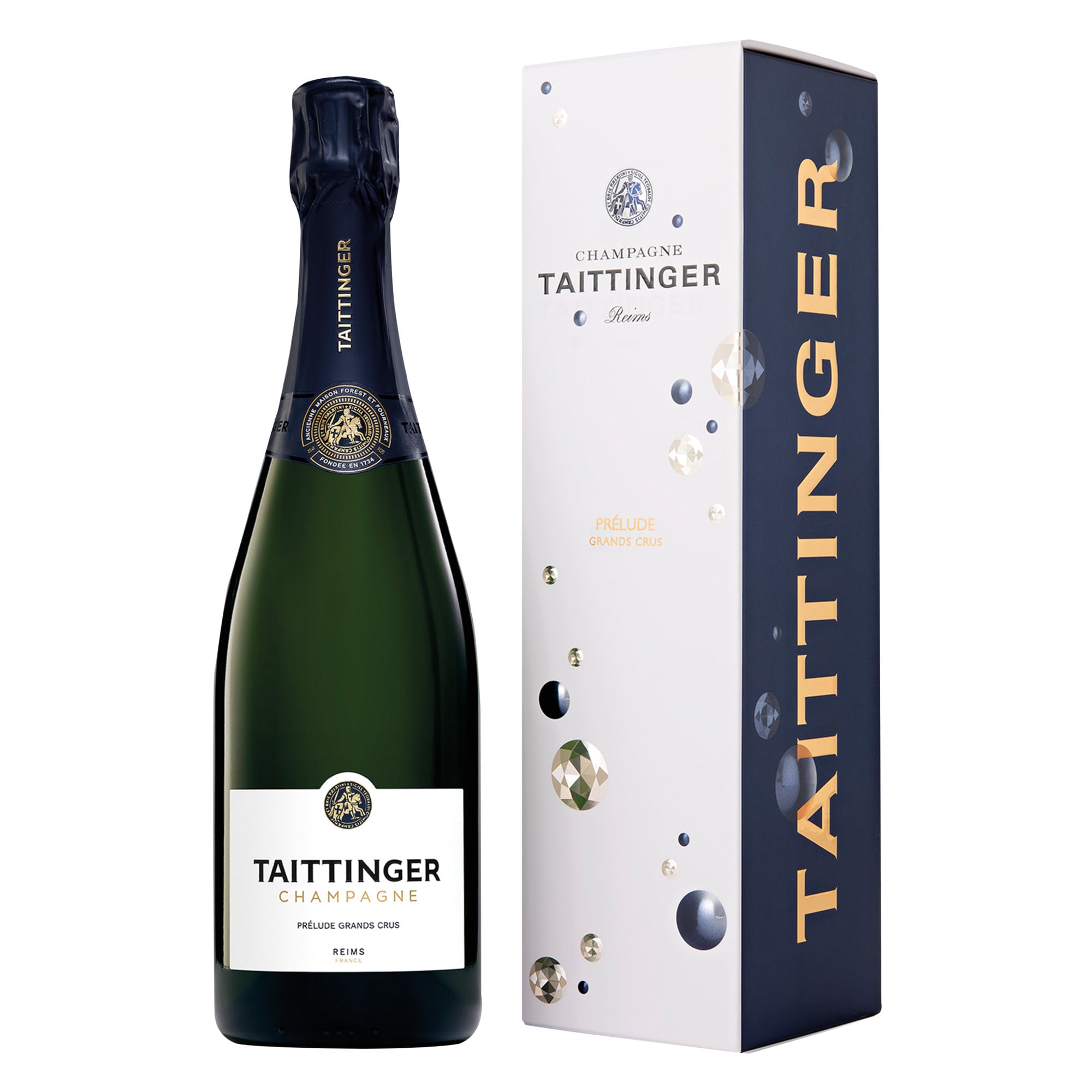 Champagne Taittinger Prélude reflection