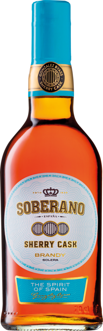 Soberano Brandy Solera 1,0 L reflection