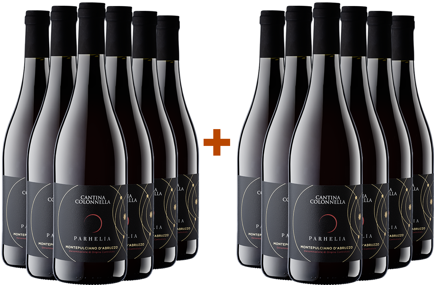 6+6 Paket Parhelia Montepulciano d'Abruzzo DOC