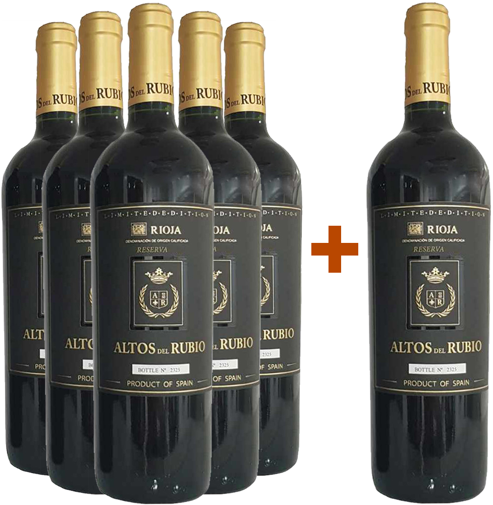 5+1 Paket Altos del Rubio Reserva Rioja DOCa