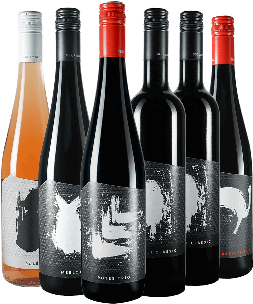 Rotes Paket trocken