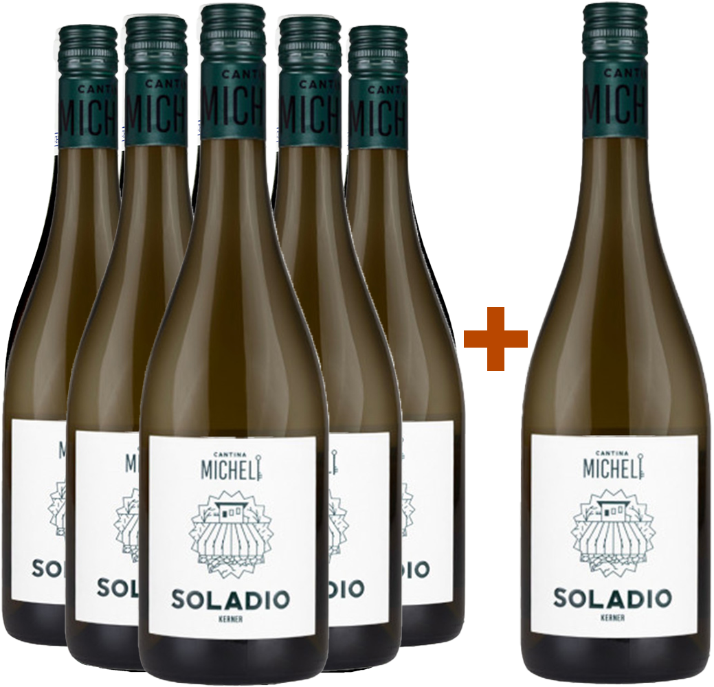 5+1 Paket Soladio Vigneti delle Dolomiti IGP
