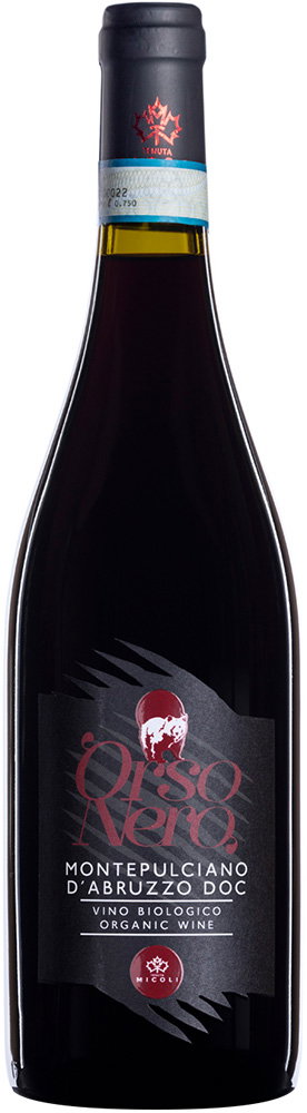 2019 Orso Nero Montepulciano D'Abruzzo DOC BIO