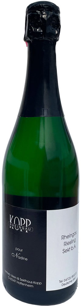 2022 Rheingau Riesling "Cuvée Nadine*" Sekt b.A.