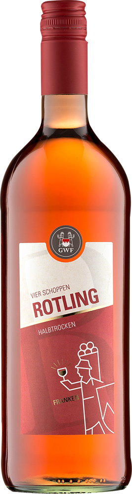 2025 VIER SCHOPPEN Rotling 1,0 L