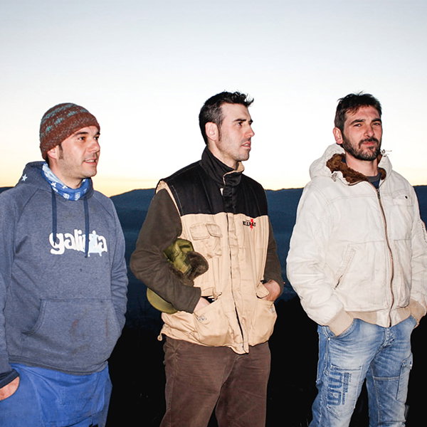 Diego, Álvaro, Fito, Anxo