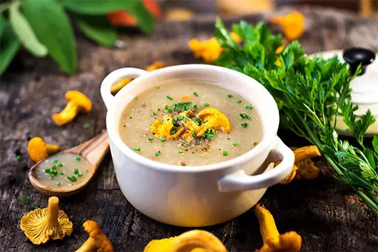 Pilzcremesuppe