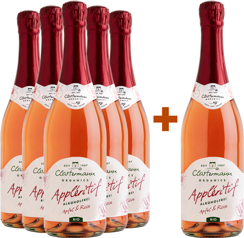 5+1 Paket Appléritif Apfel & Rose BIO BIO
