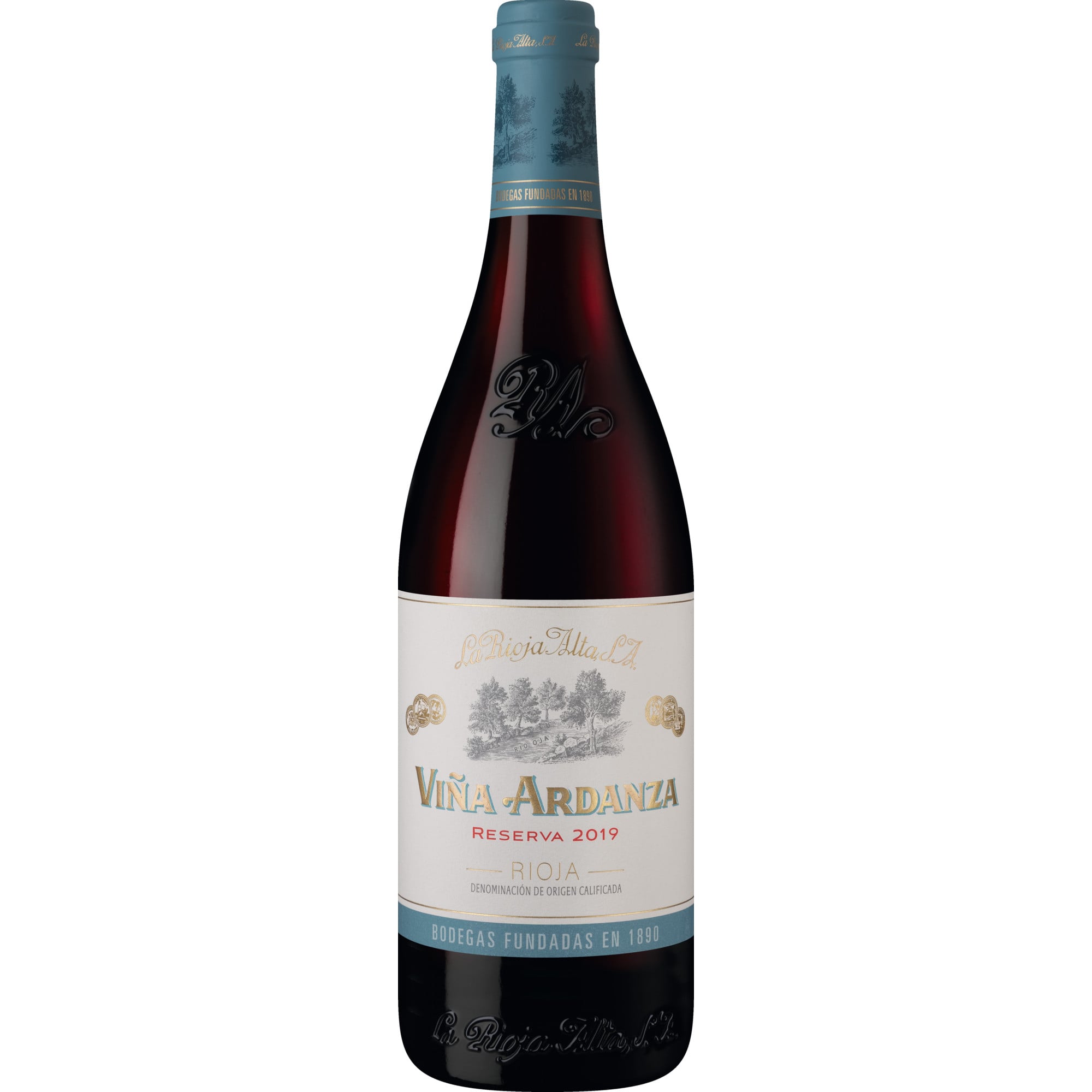 2019 Viña Ardanza Rioja Reserva reflection