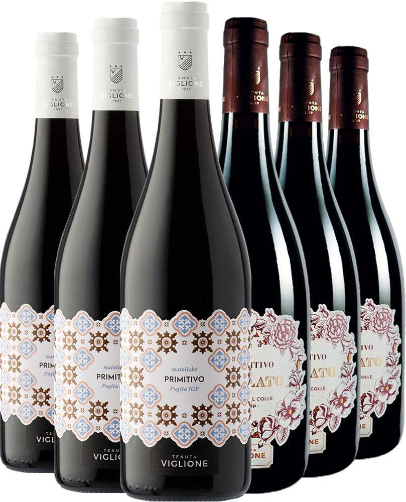 Tenuta Viglione Primitivo-Paket BIO