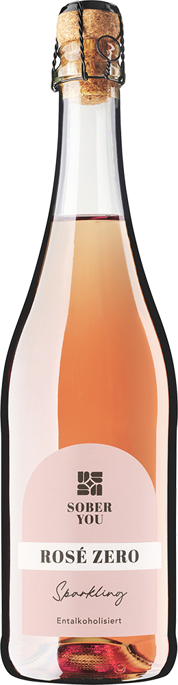 Sober You, Rosé Zero Sparkling, alkoholfreier Sekt,
