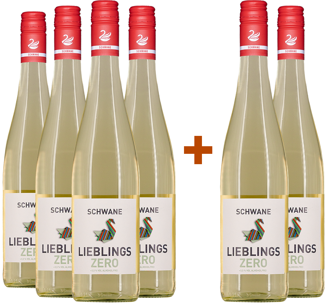 4+2 Paket Lieblingszero Entalkoholisierter Wein