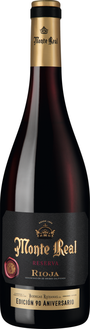 2020 Monte Real Rioja Reserva Edición 90 Aniversario reflection