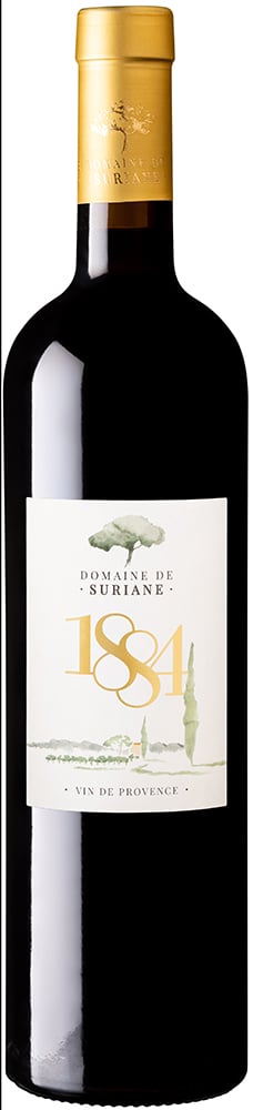 2022 Cuvée 1884 rouge Côteaux d’Aix-en-Provence AOP reflection