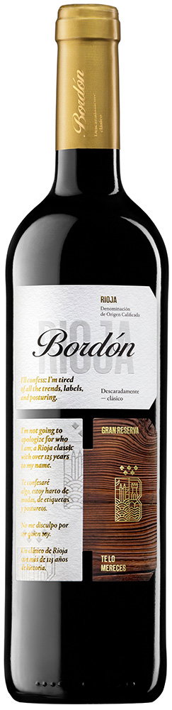 2015 Bordón Gran Reserva Rioja DOCa