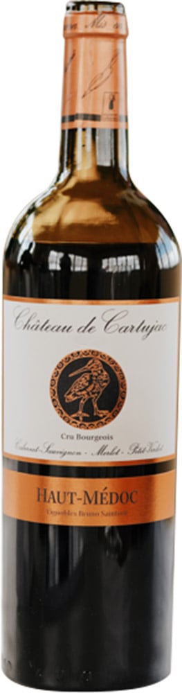 2020 Château de Cartujac CRU BOURGEOIS Haut-Médoc AOP reflection