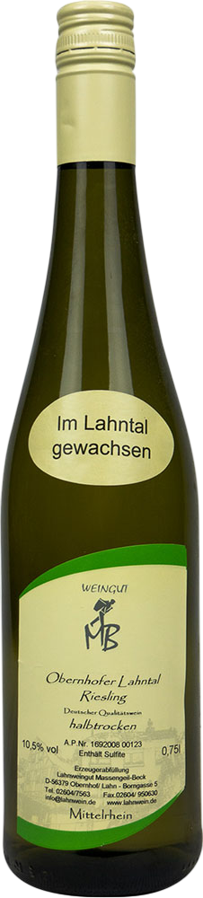 2022 Obernhofer Lahntal Riesling