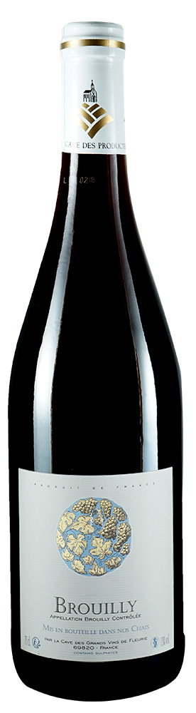 2023 Brouilly AOP reflection