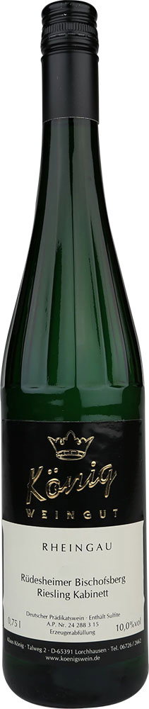 2024 Rüdesheimer Bischofsberg Riesling Kabinett