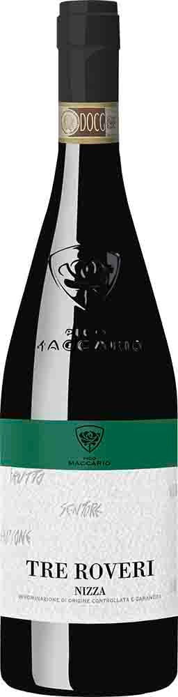 2021 Tre Roveri Nizza DOCG reflection