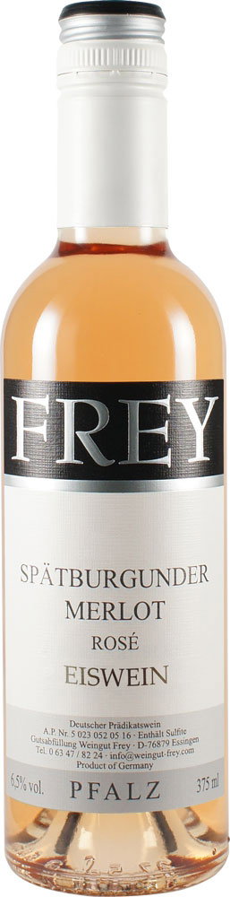 2016 Spätburgunder / Merlot Eiswein Rosé 0,375 L
