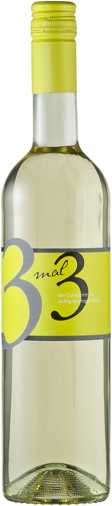 2024 "drei mal drei" Cuvée weiß reflection