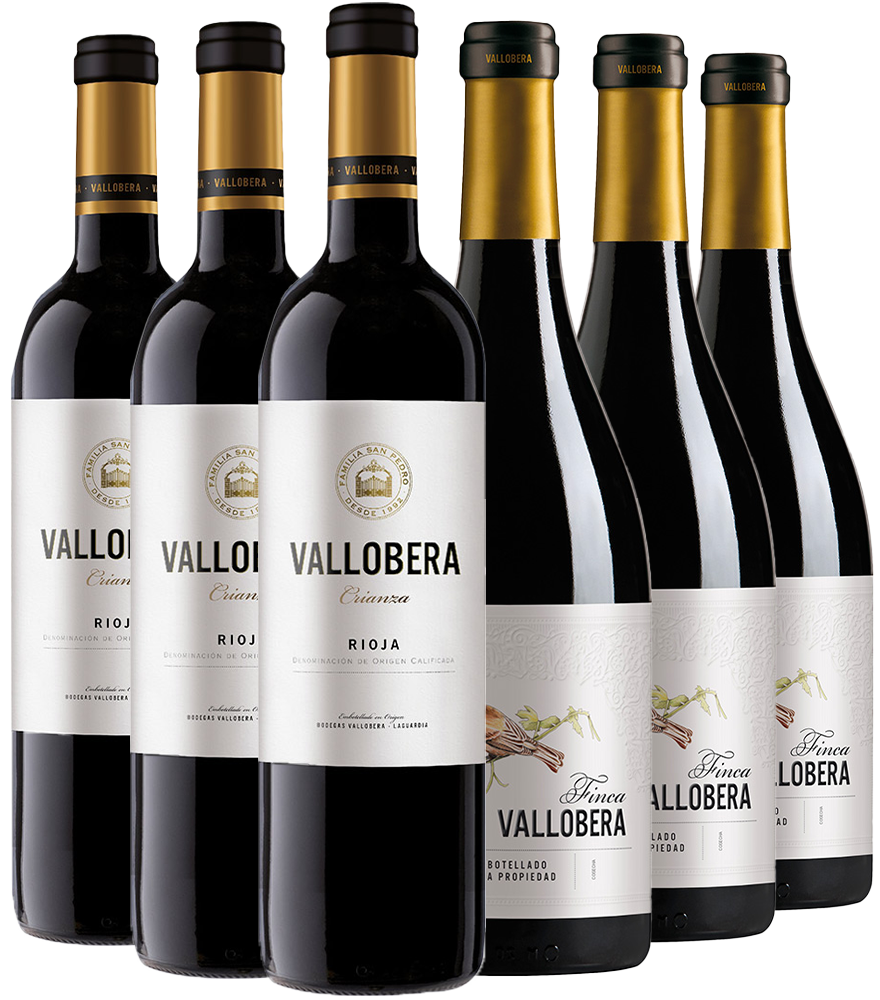 Vallobera Tempranillo Kennenlern-Paket Rioja DOCa