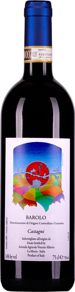 2021 Castagni Barolo DOCG reflection