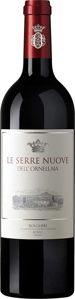 2022 Le Serre Nuove dell'Ornellaia Bolgheri DOC reflection